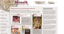 Desktop Screenshot of mosaik-online.de